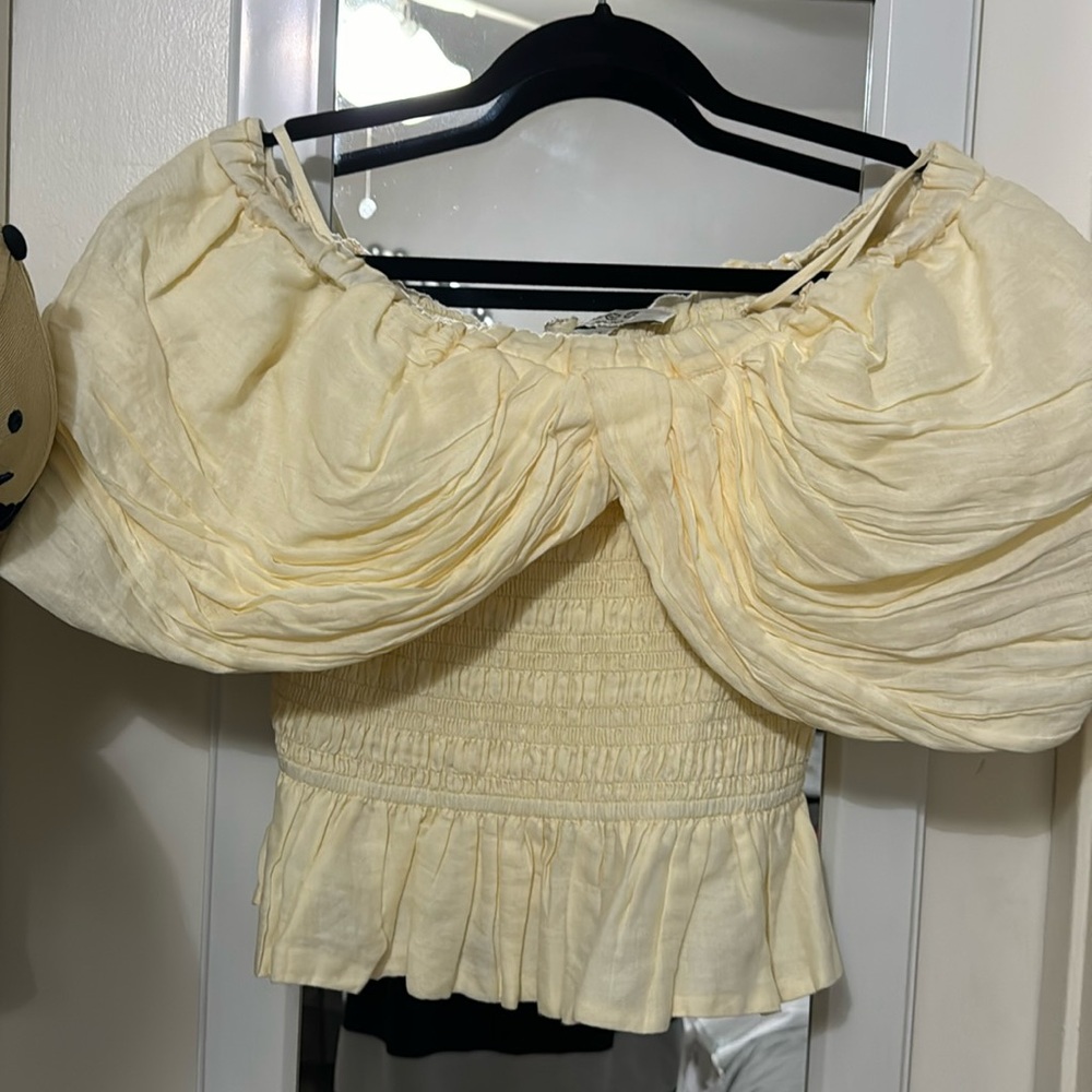 Off shoulder top